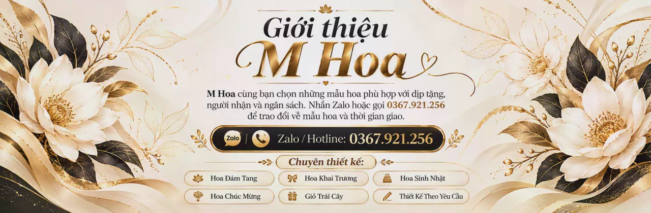 Ảnh bìa Shop hoa tươi Xã Phú Quới Vĩnh Long - Gửi sự quan tâm qua từng món hoa